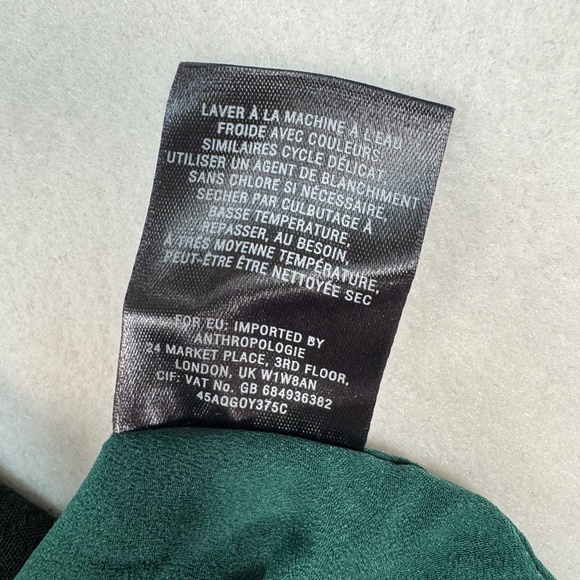 Maeve Anthropologie Criss Cross Back Dress Womens Sz 2 Sleeveless Black Pockets - Picture 6 of 11